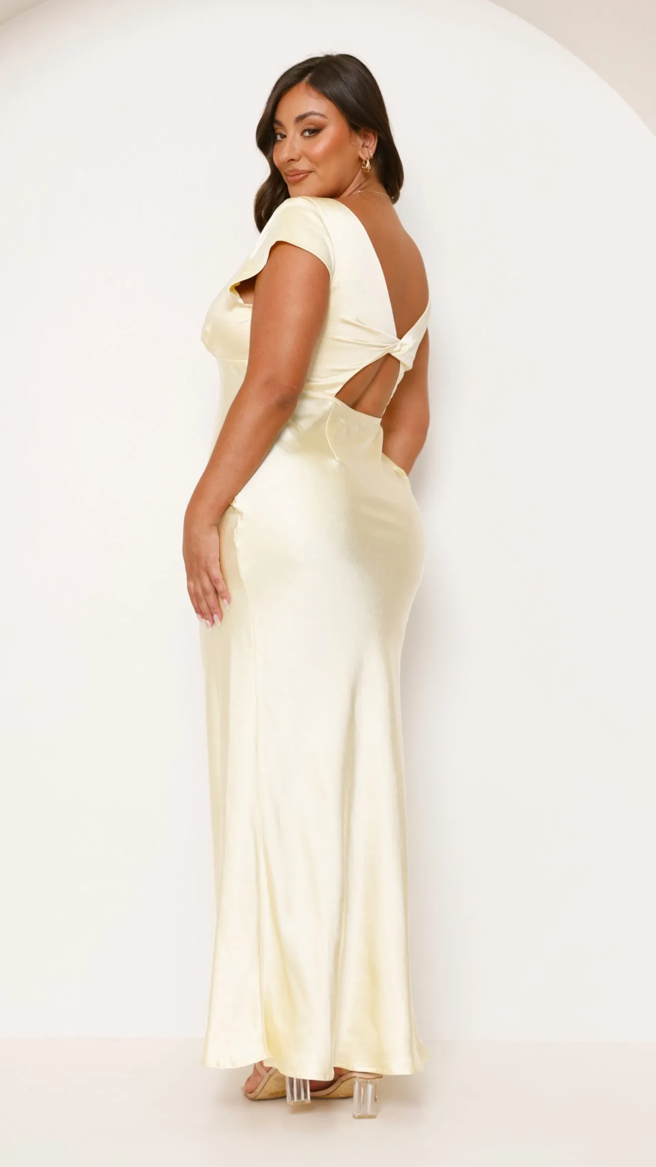 Amelia Maxi Dress - Yellow