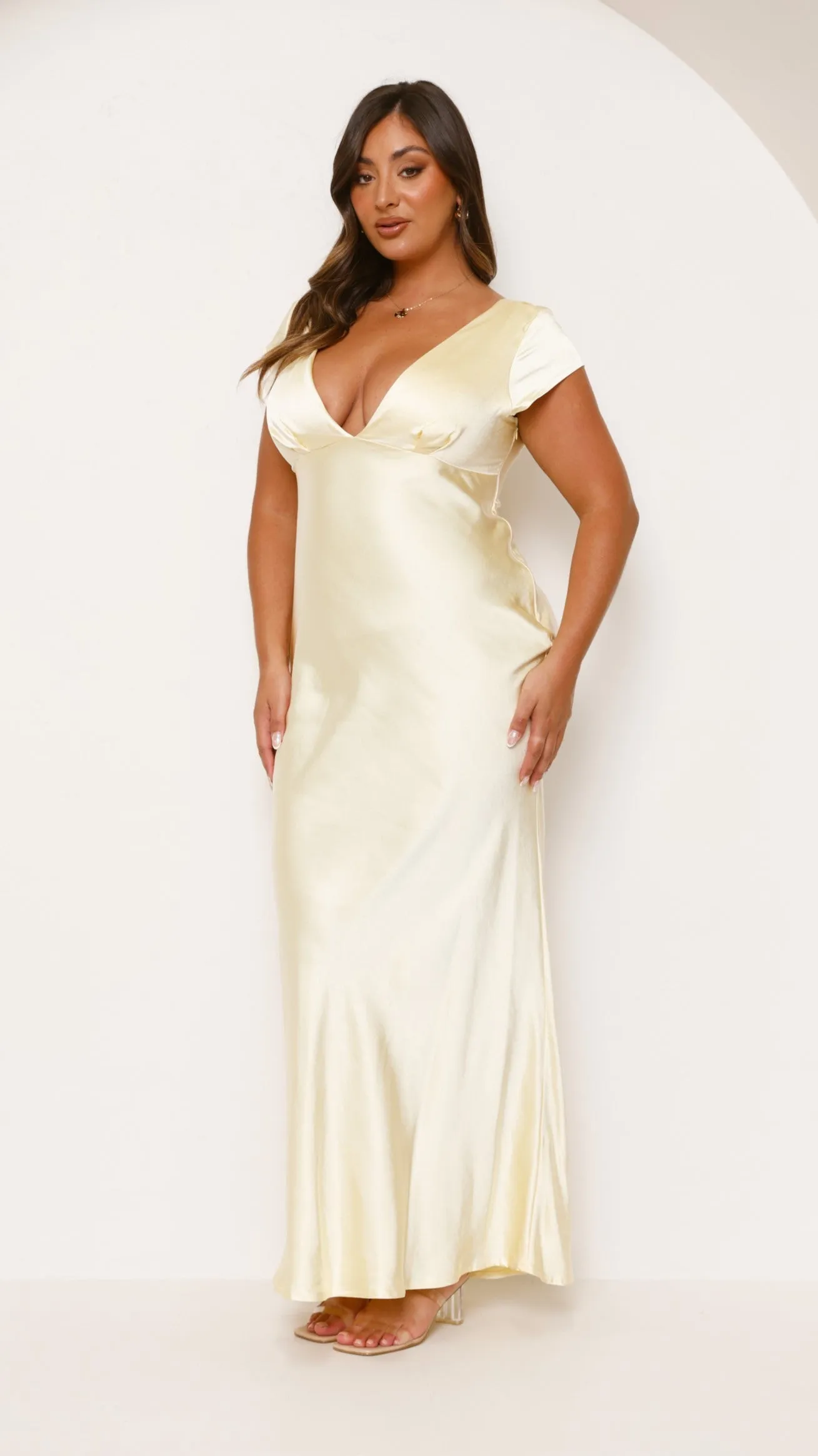 Amelia Maxi Dress - Yellow