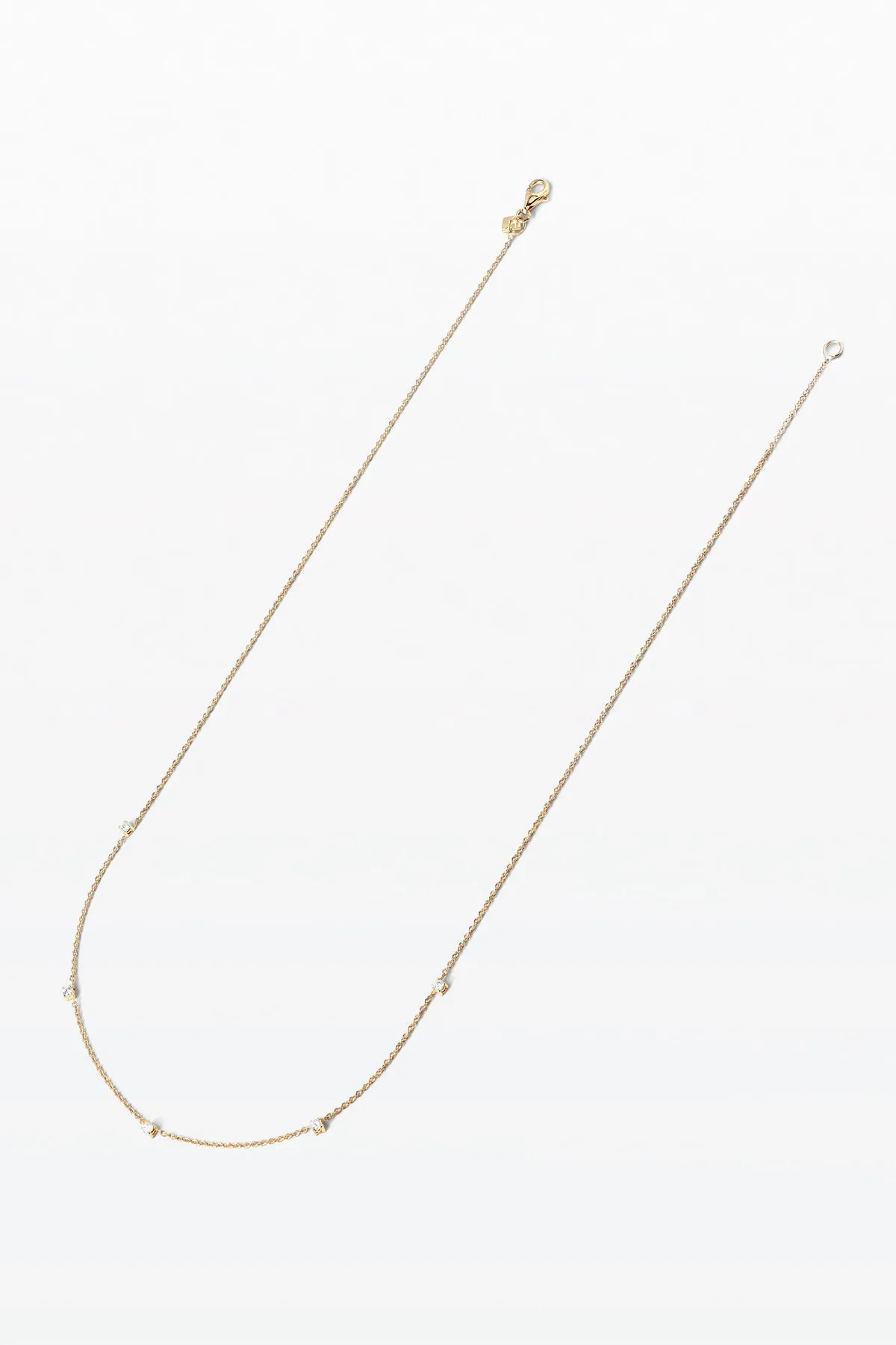 Anthology 04 18K Gold Necklace w. Diamonds