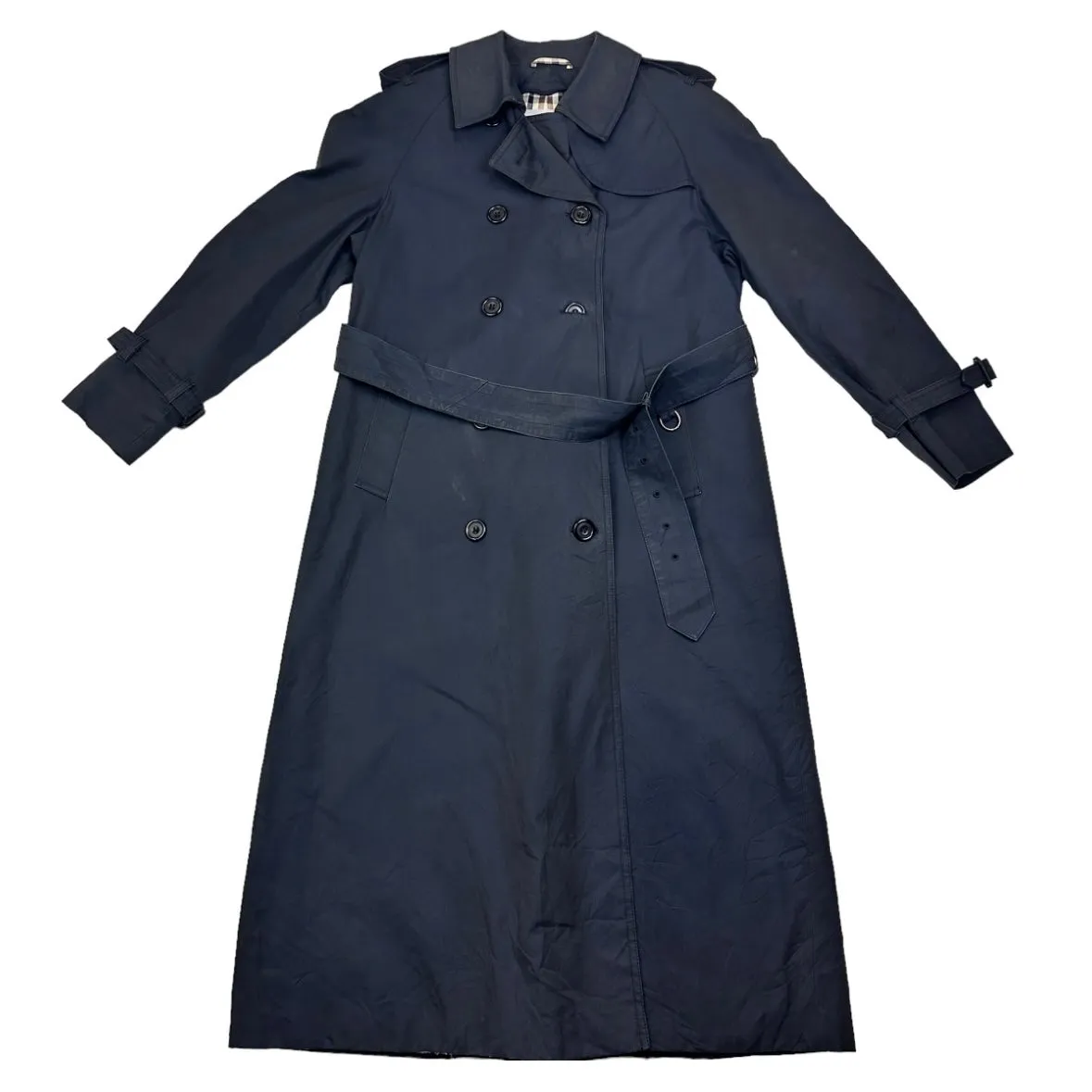 Aquascutum Navy Trench Coat