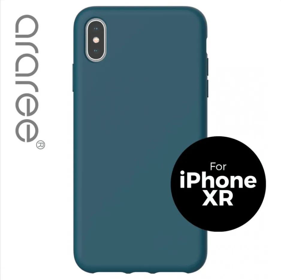 Araree Typo-Skin iPhone XR Forest Blue