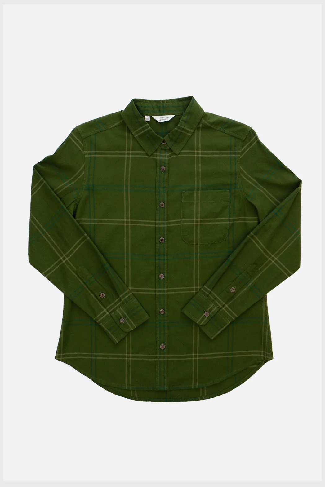 Ash Slim Shirt / Forest Plaid