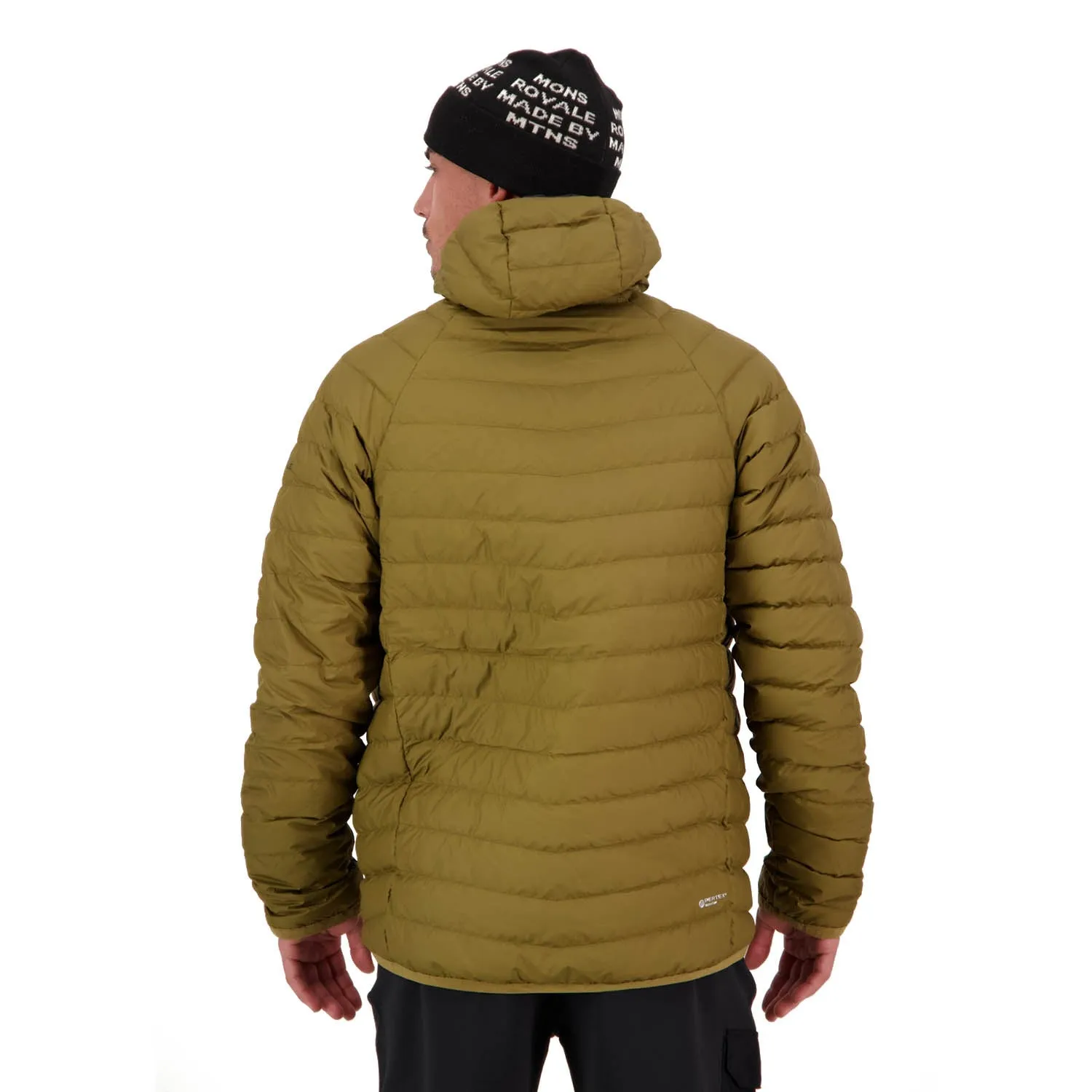 Atmos Wool Down Light Weight Packable Hood Lichen 2024