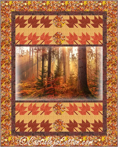 Autumn Stroll Quilt Pattern CJC-54154w  - Wholesale Product