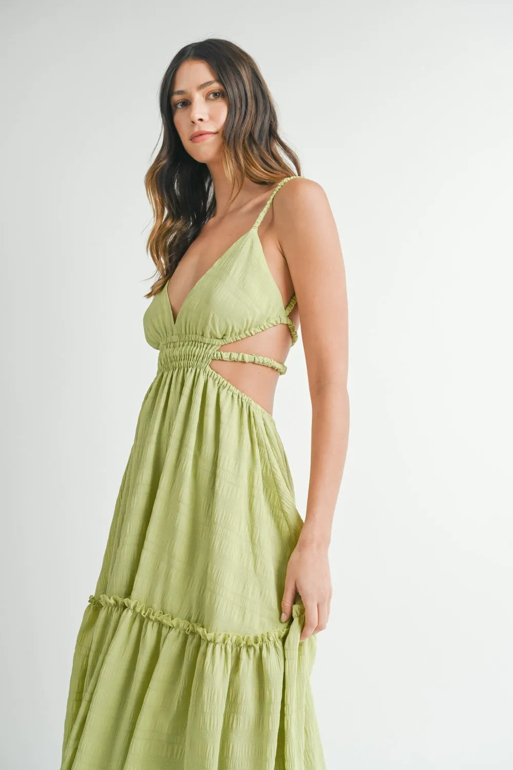 Backless Beach Maxi Dress