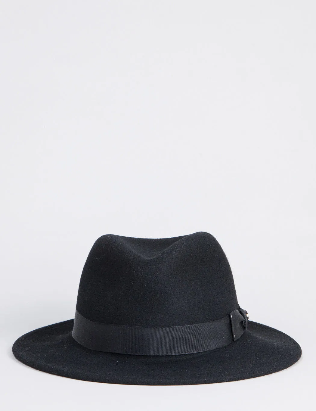 Bailey Curtis Widebrim Fedora Hat - Black