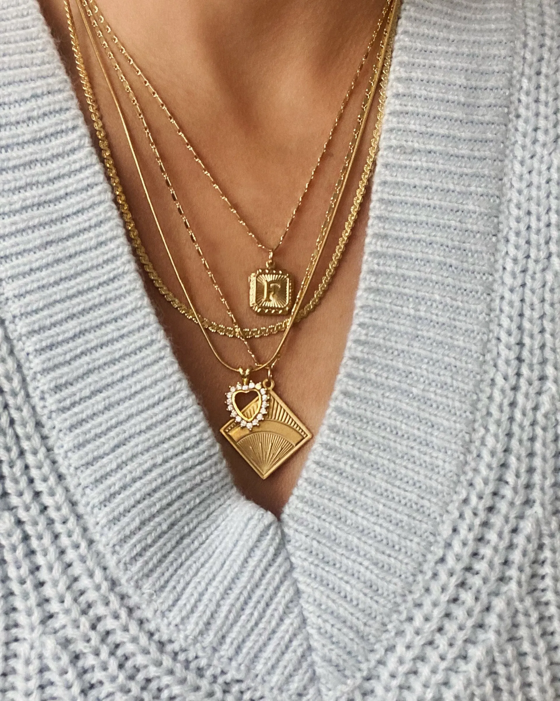 Beloved Initial Necklace