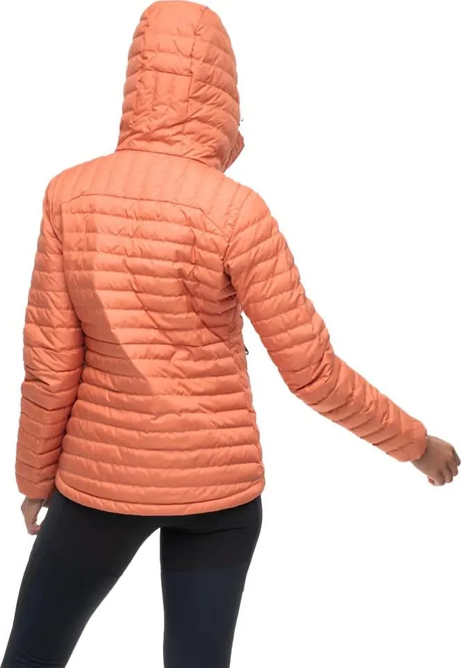 Bergans Women&#x27;s Lava Light Down Jacket With Hood Terracotta | Buy Bergans Women&#x27;s Lava Light Down Jacket With Hood Terracotta here | Outnorth