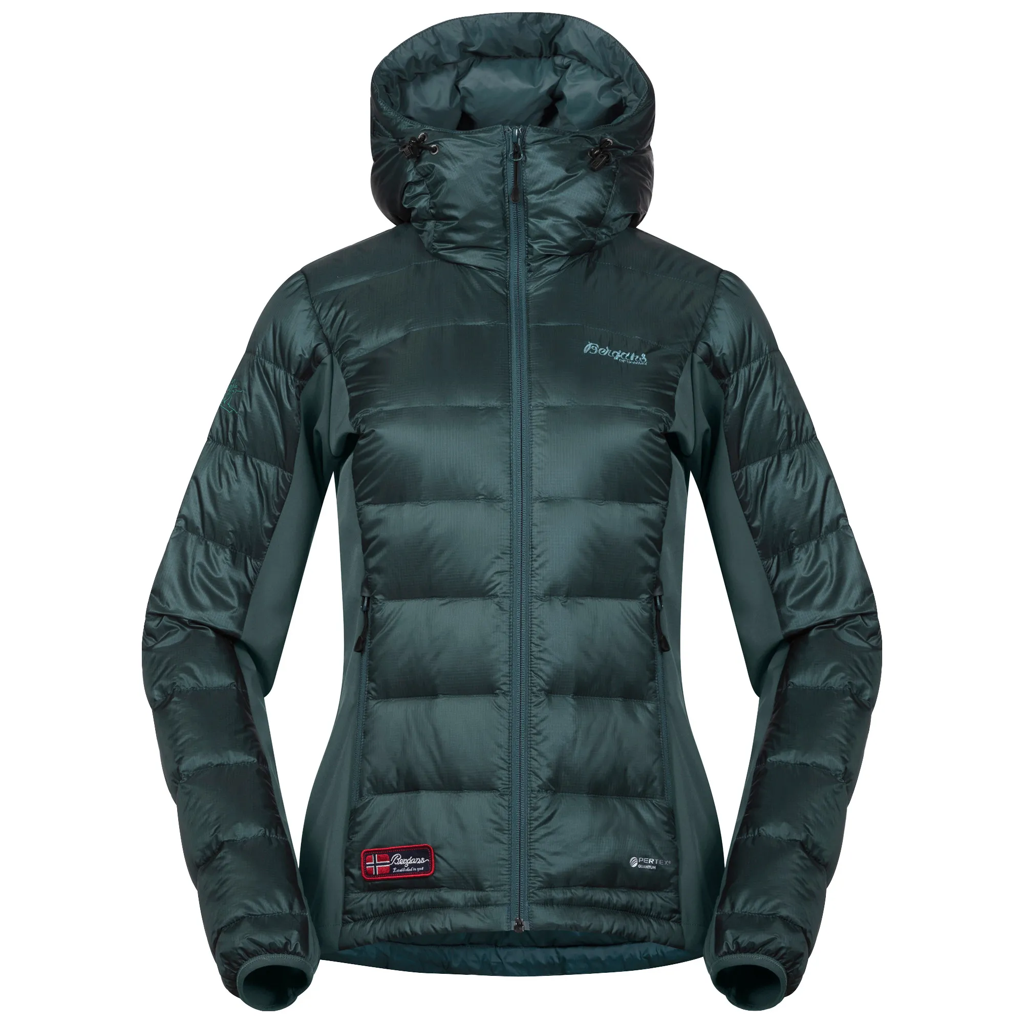 Bergans Women&#x27;s Myre Down Lady Jacket Forest Frost | Buy Bergans Women&#x27;s Myre Down Lady Jacket Forest Frost here | Outnorth