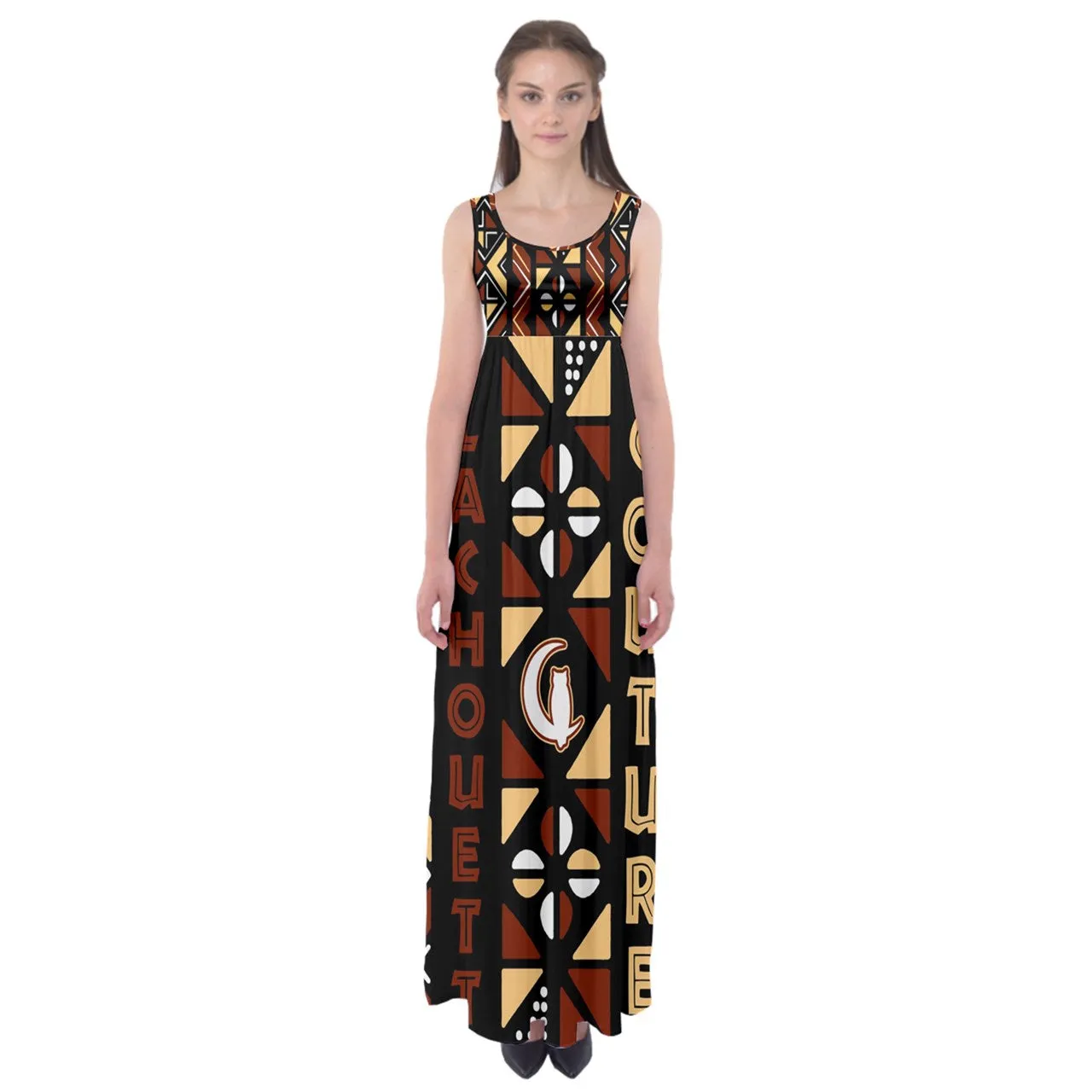 Bologan  Empire Waist Maxi Dress