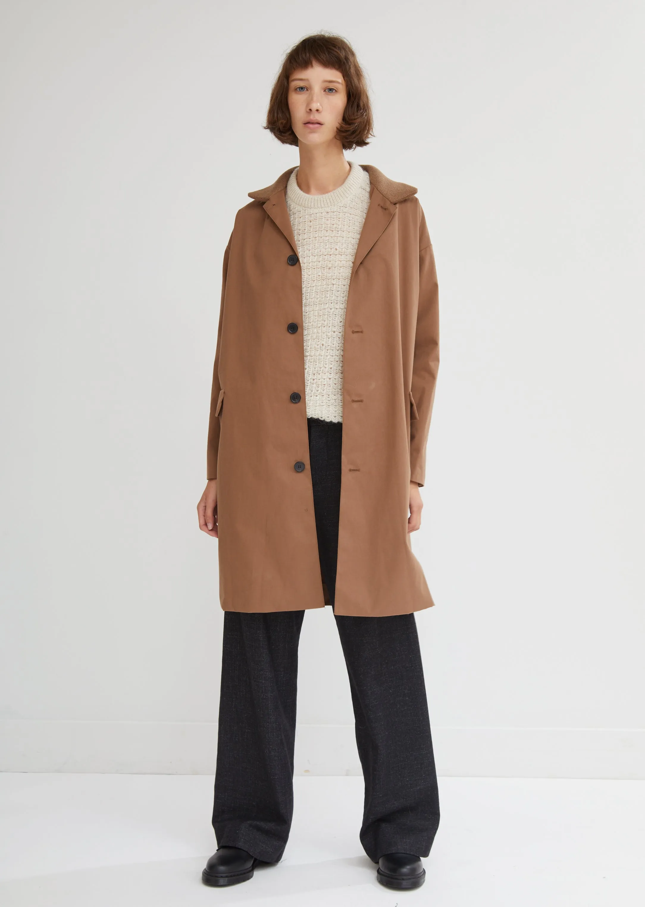 Bouffant Cotton Coat