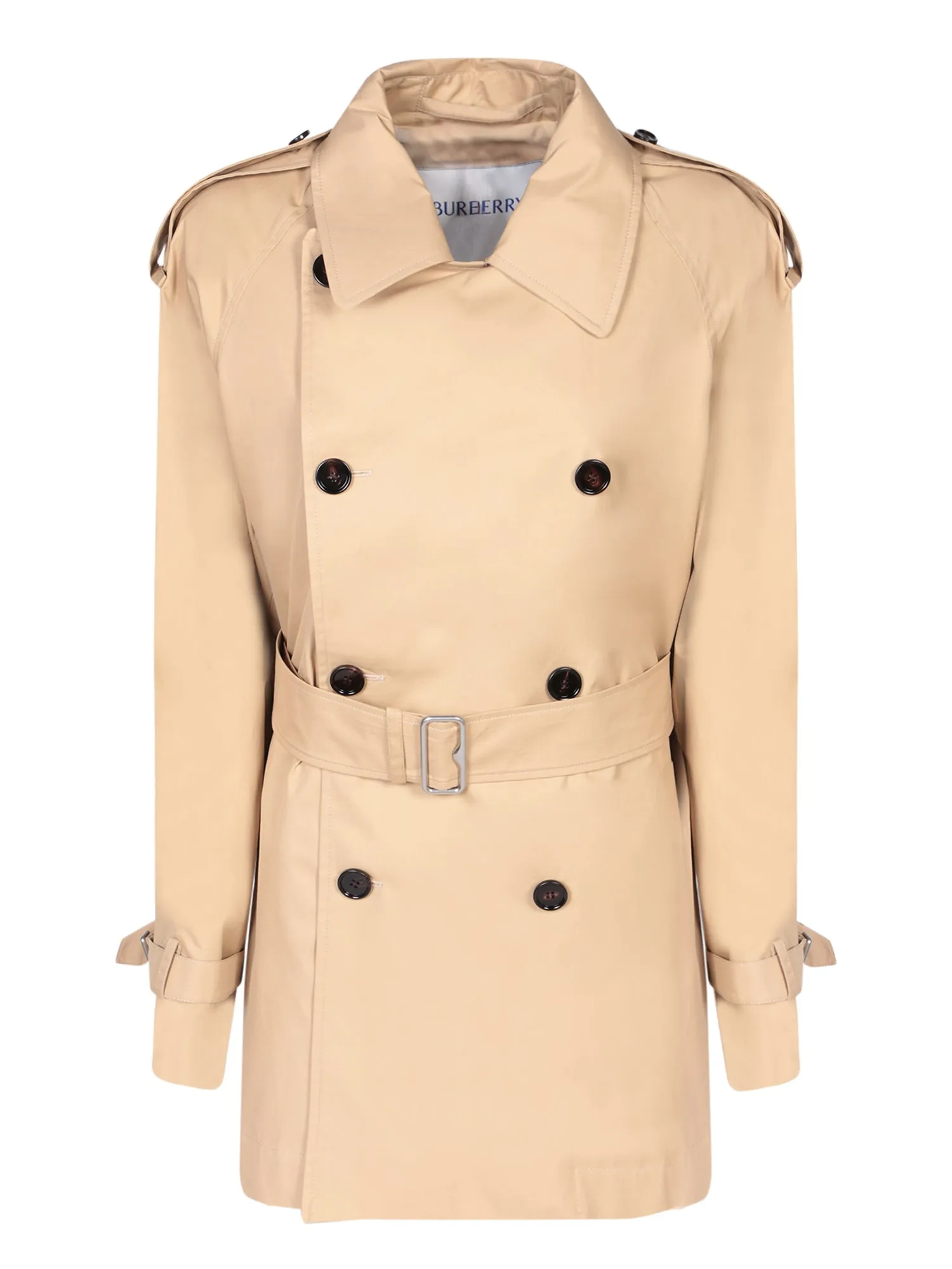 Burberry Beige Short Trench Coat