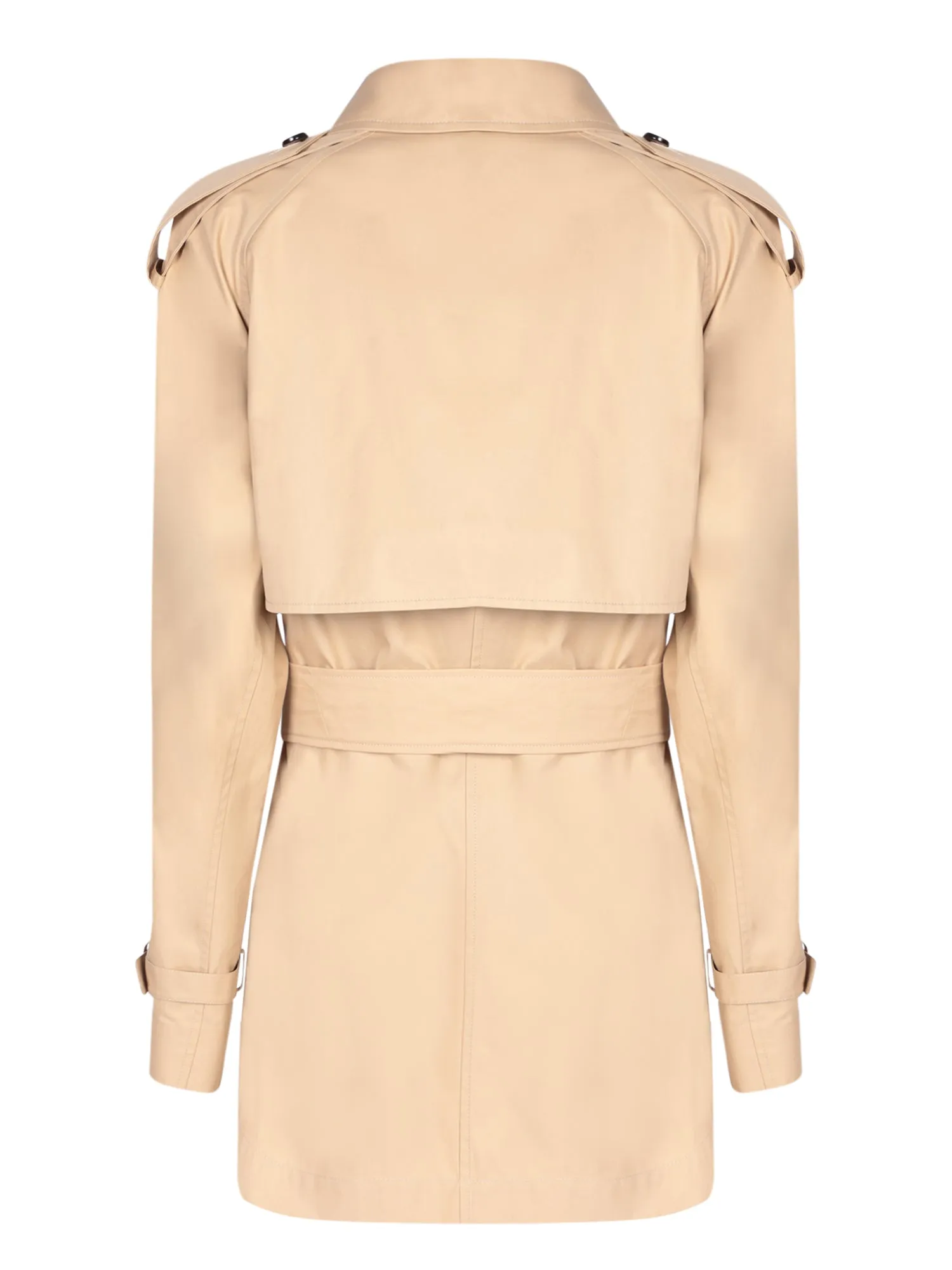 Burberry Beige Short Trench Coat