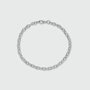 Callow Sterling Silver Trace Link Bracelet