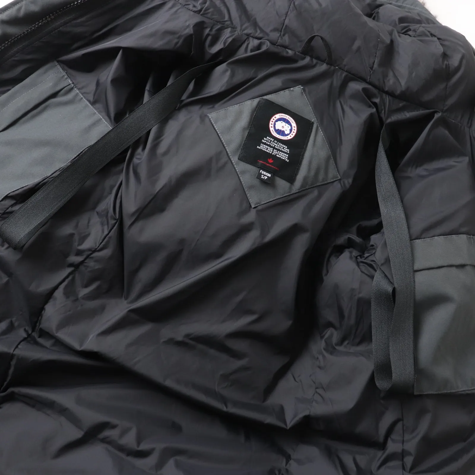 Canada Goose Shelburne Parka Down Coat Gray S/P