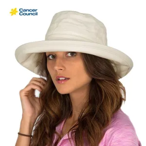 Cancer Council Ladies Essential Traveller Hat - Natural