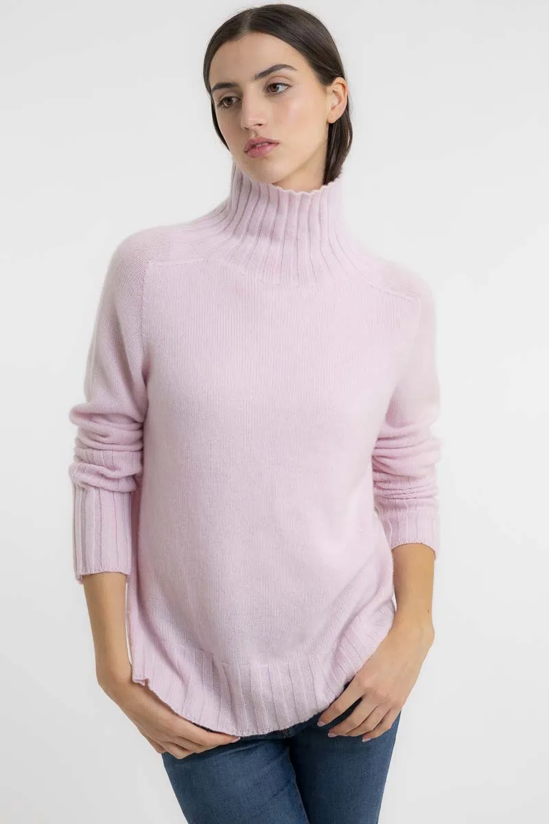 Cashmere Saddle Shoulder Sweater