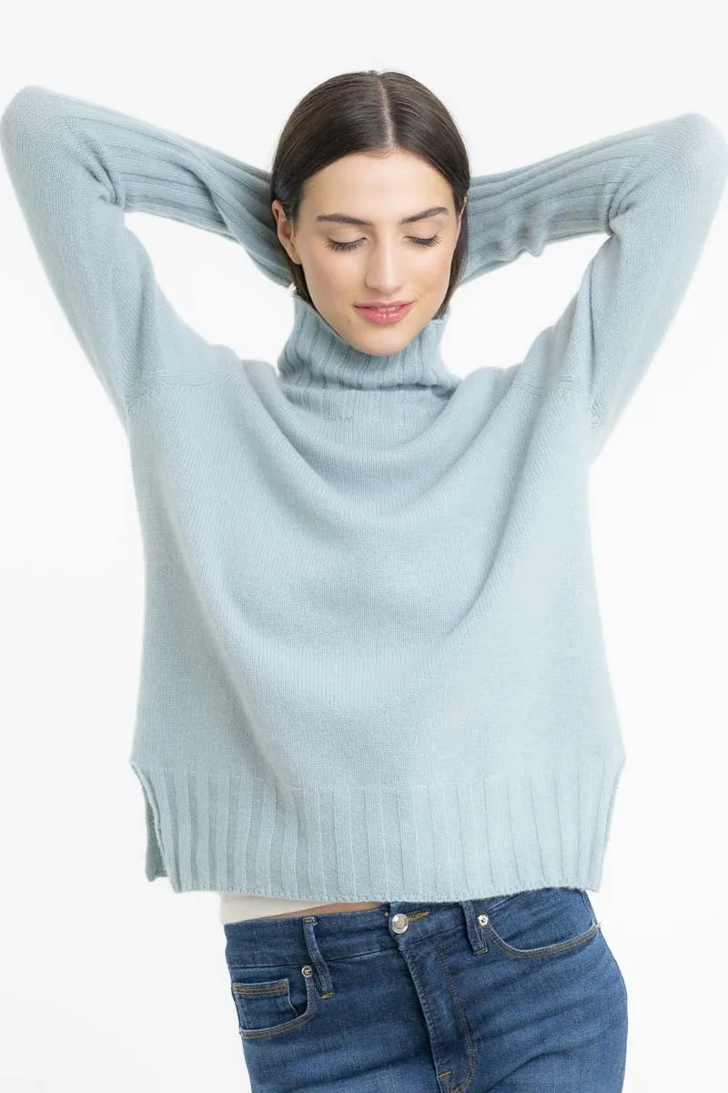 Cashmere Saddle Shoulder Sweater