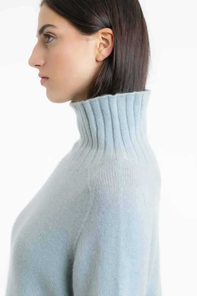 Cashmere Saddle Shoulder Sweater