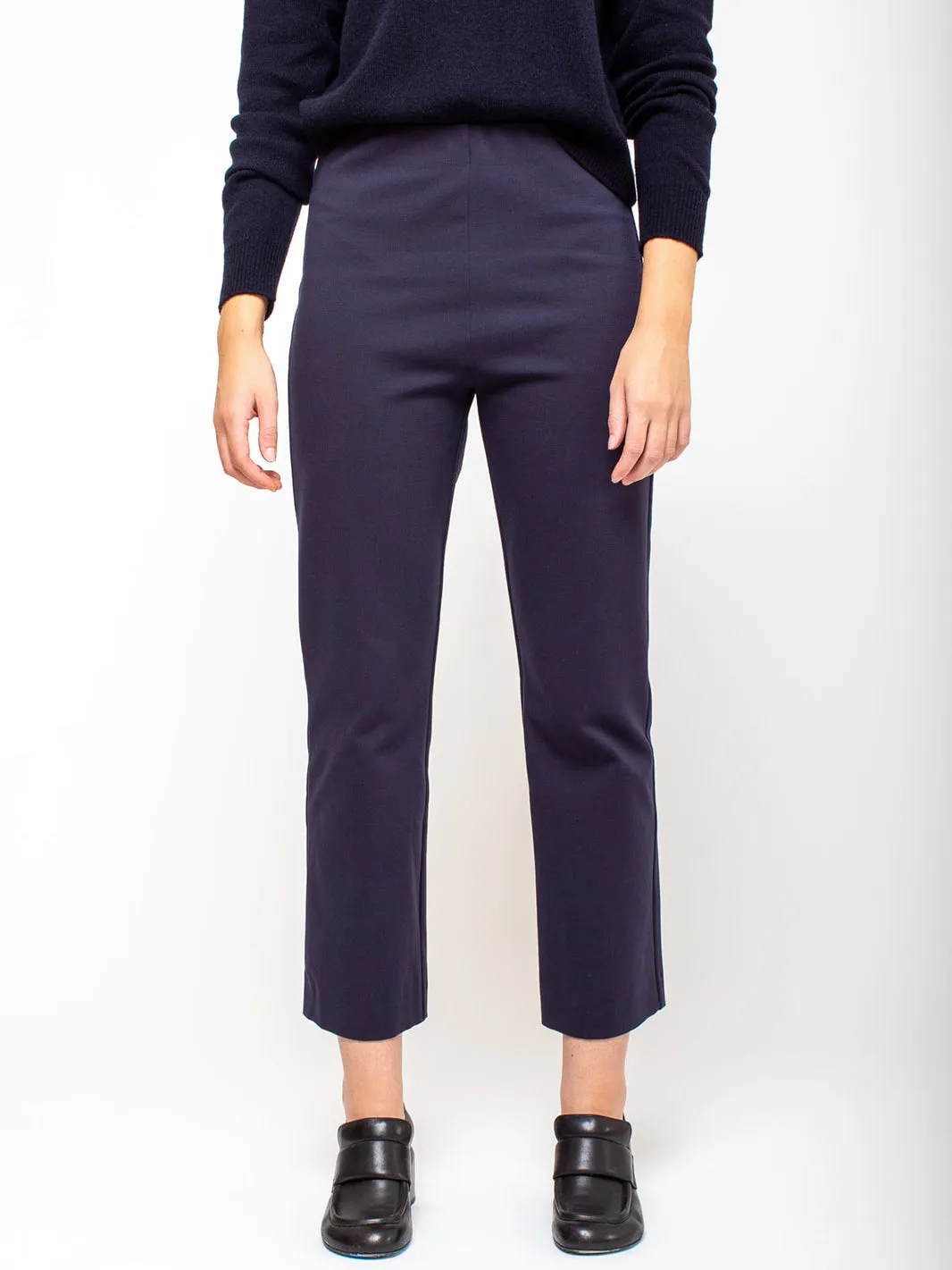 Compact Jersey Pants - Midnight