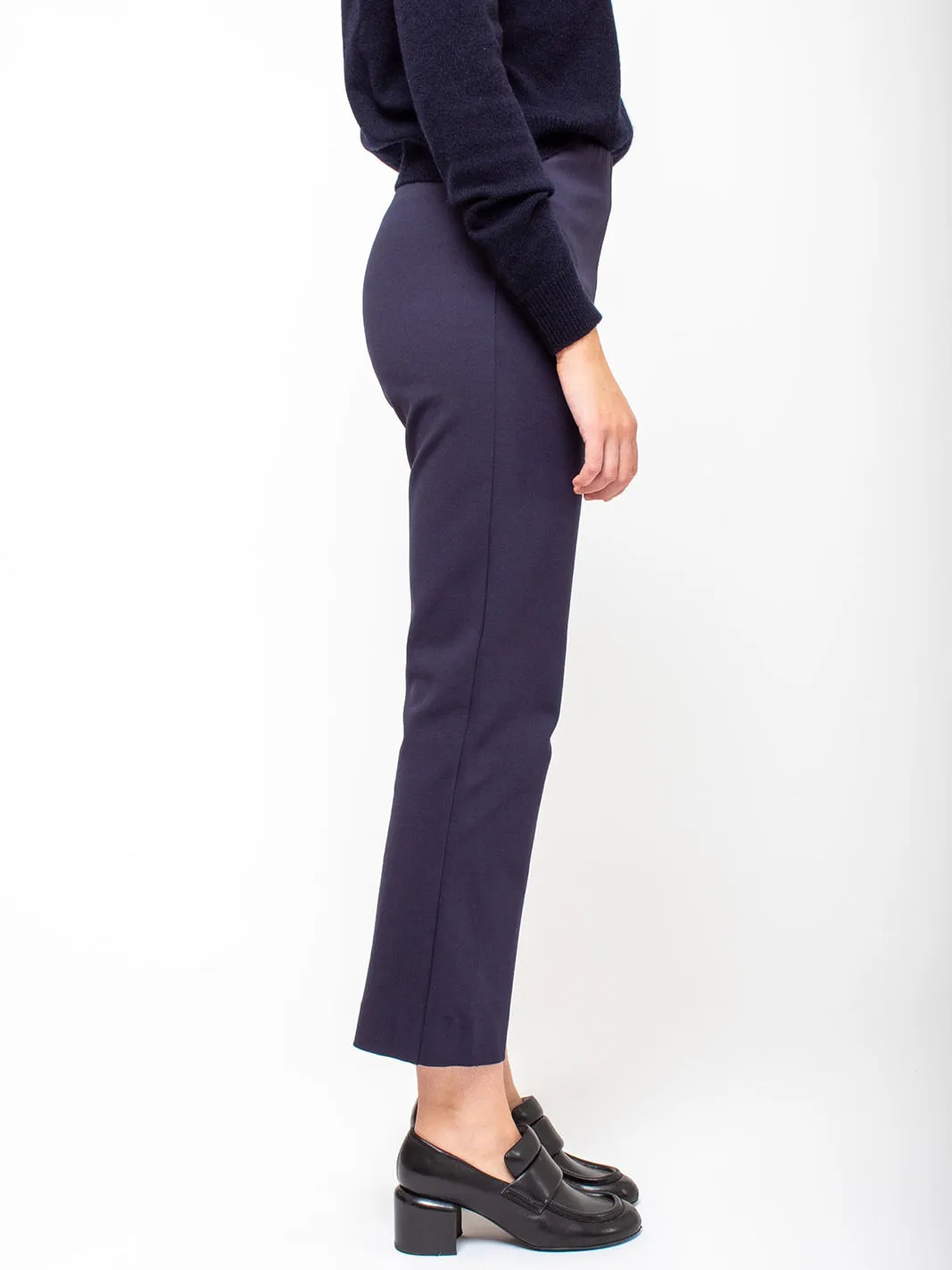 Compact Jersey Pants - Midnight