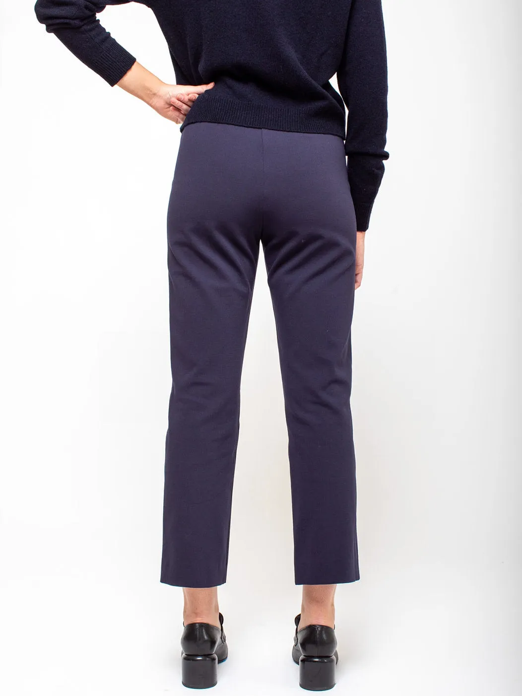 Compact Jersey Pants - Midnight