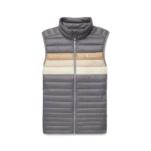 Cotopaxi Men&#x27;s Fuego Down Vest Cinder Stripes | Buy Cotopaxi Men&#x27;s Fuego Down Vest Cinder Stripes here | Outnorth