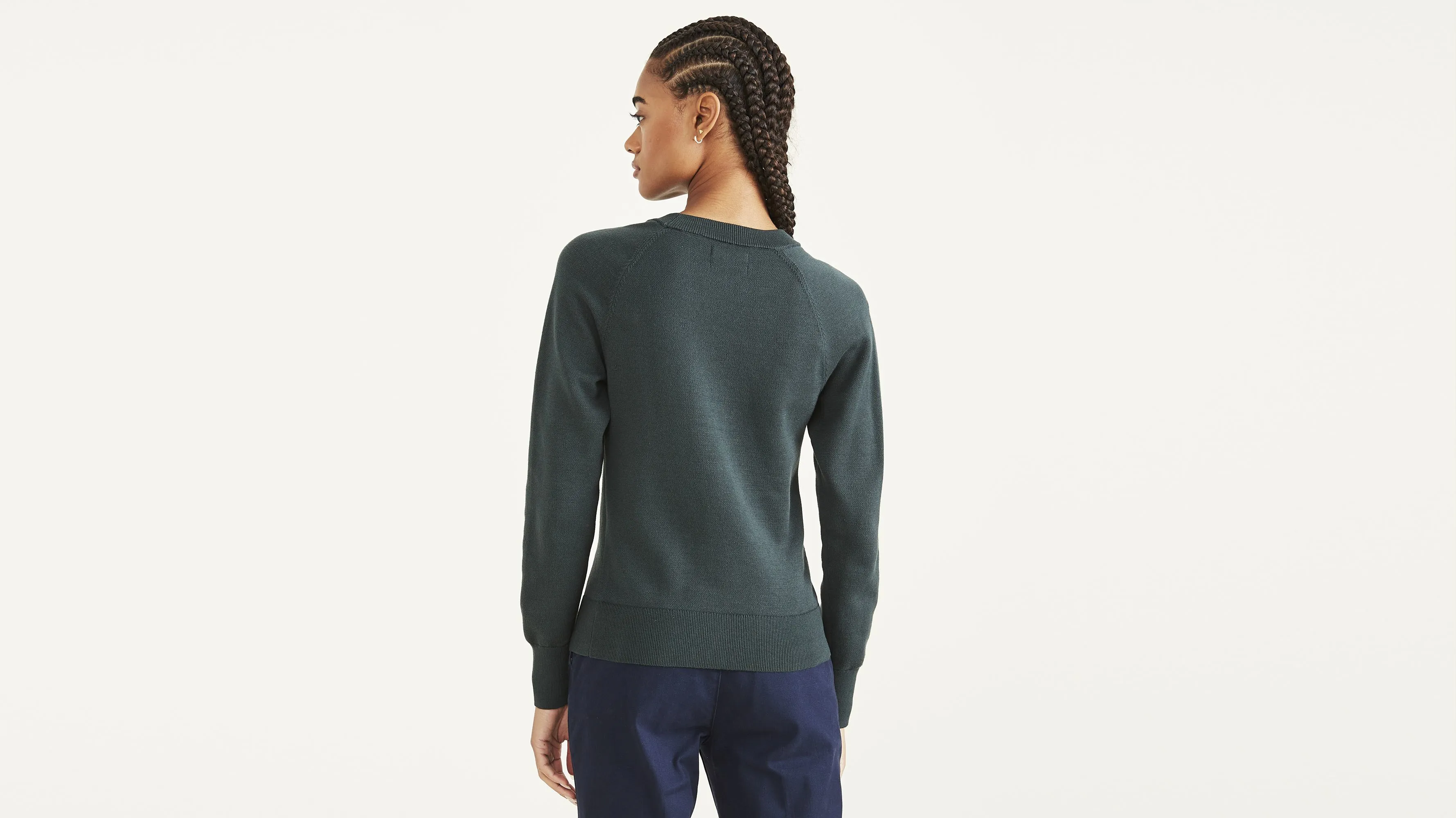 Crewneck Sweater, Classic Fit