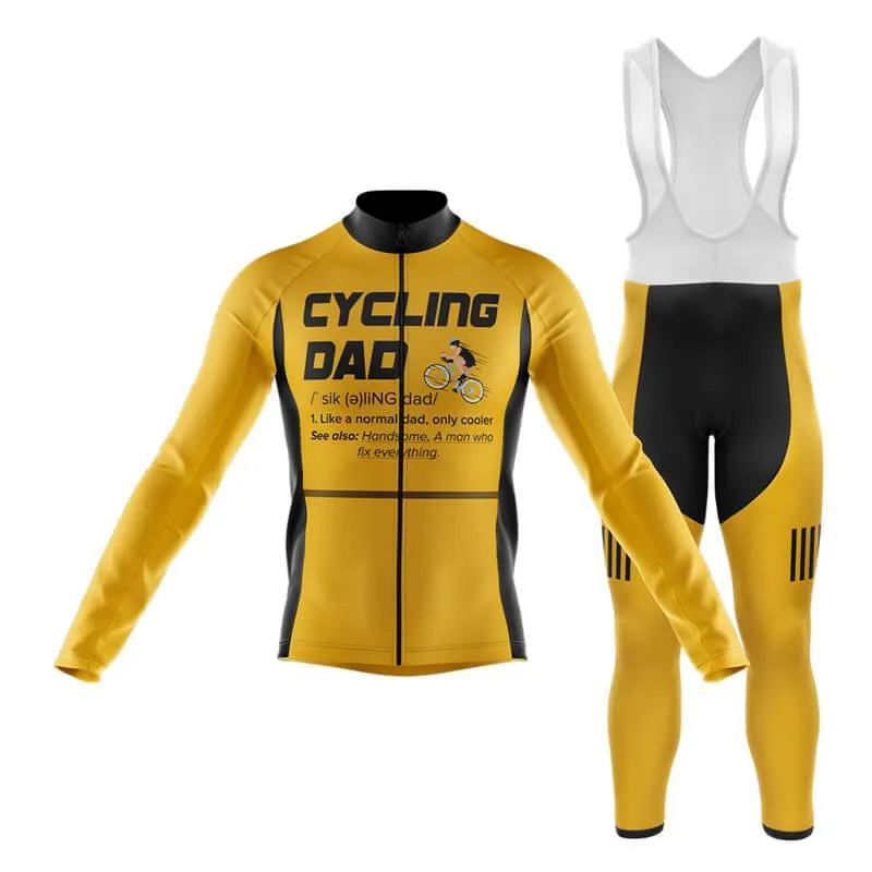 Cycling Dad (Yellow) Club Cycling Kit