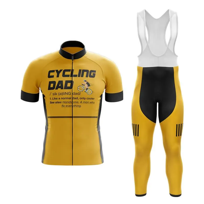 Cycling Dad (Yellow) Club Cycling Kit