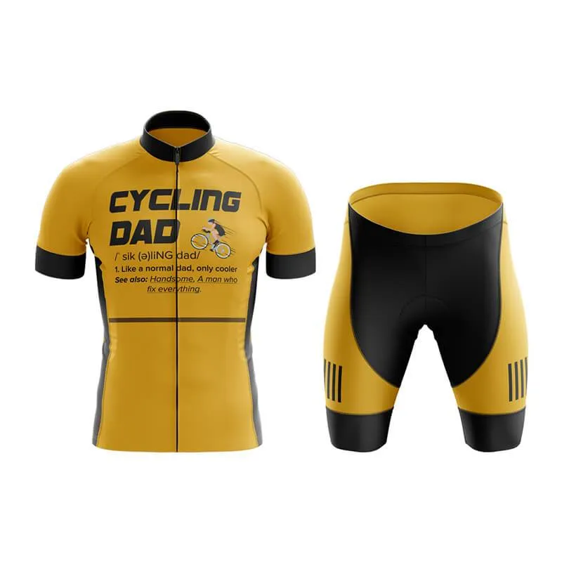 Cycling Dad (Yellow) Club Cycling Kit