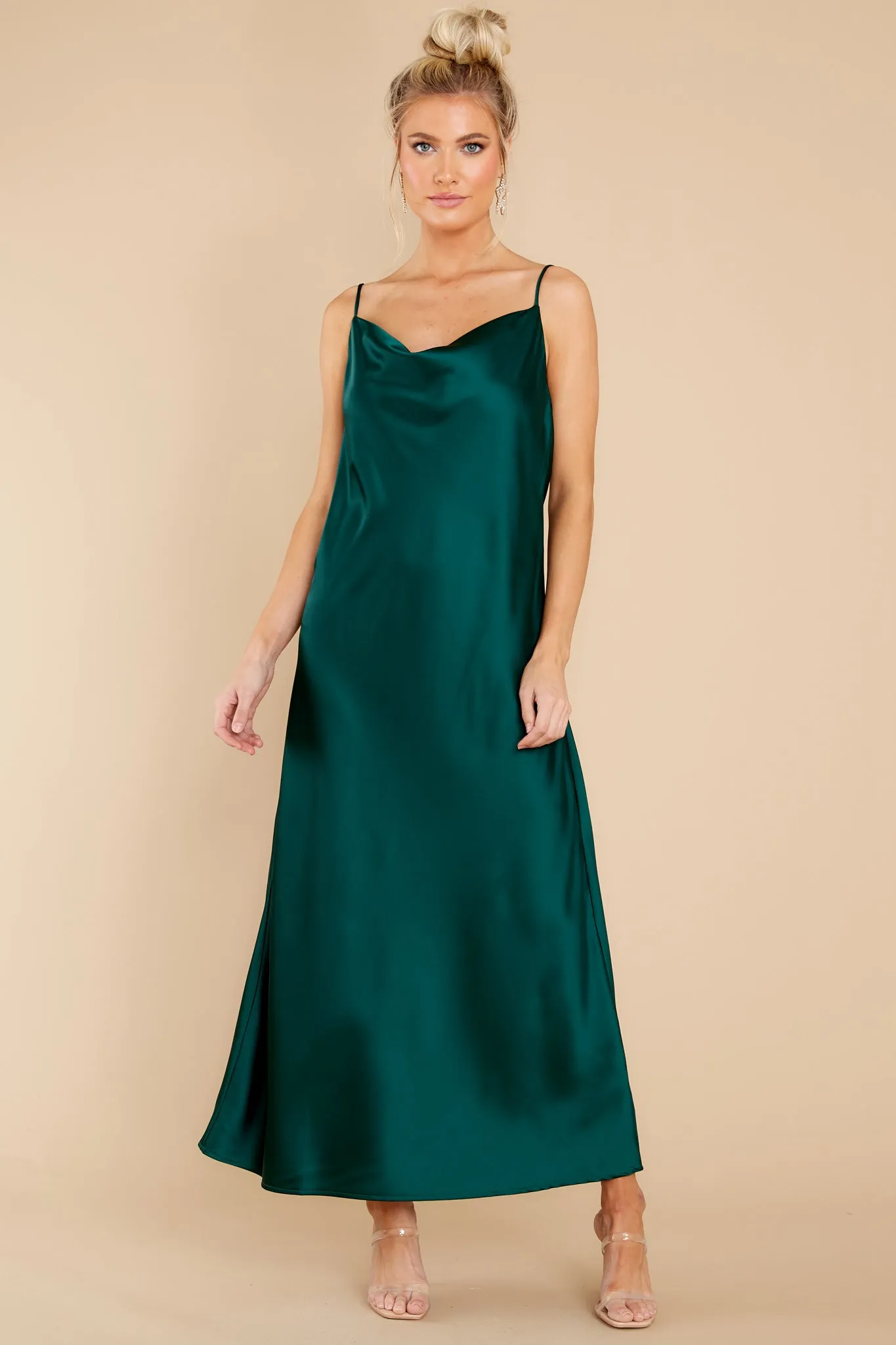 Dash Away All Hunter Green Maxi Dress