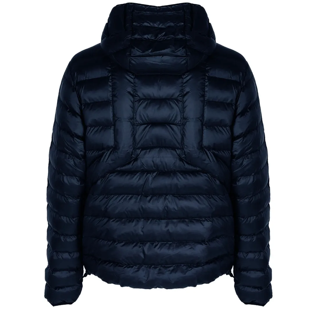 Diesel Water Repellent Navy Blue Down Jacket