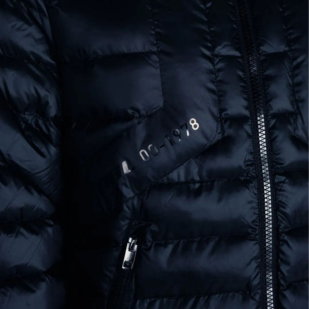 Diesel Water Repellent Navy Blue Down Jacket