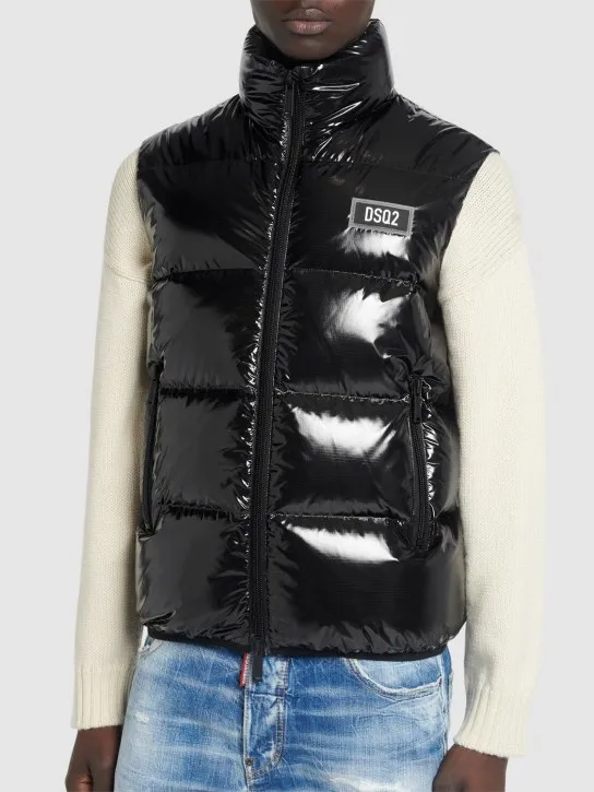 Dsquared2   Ultra light ripstop down vest 