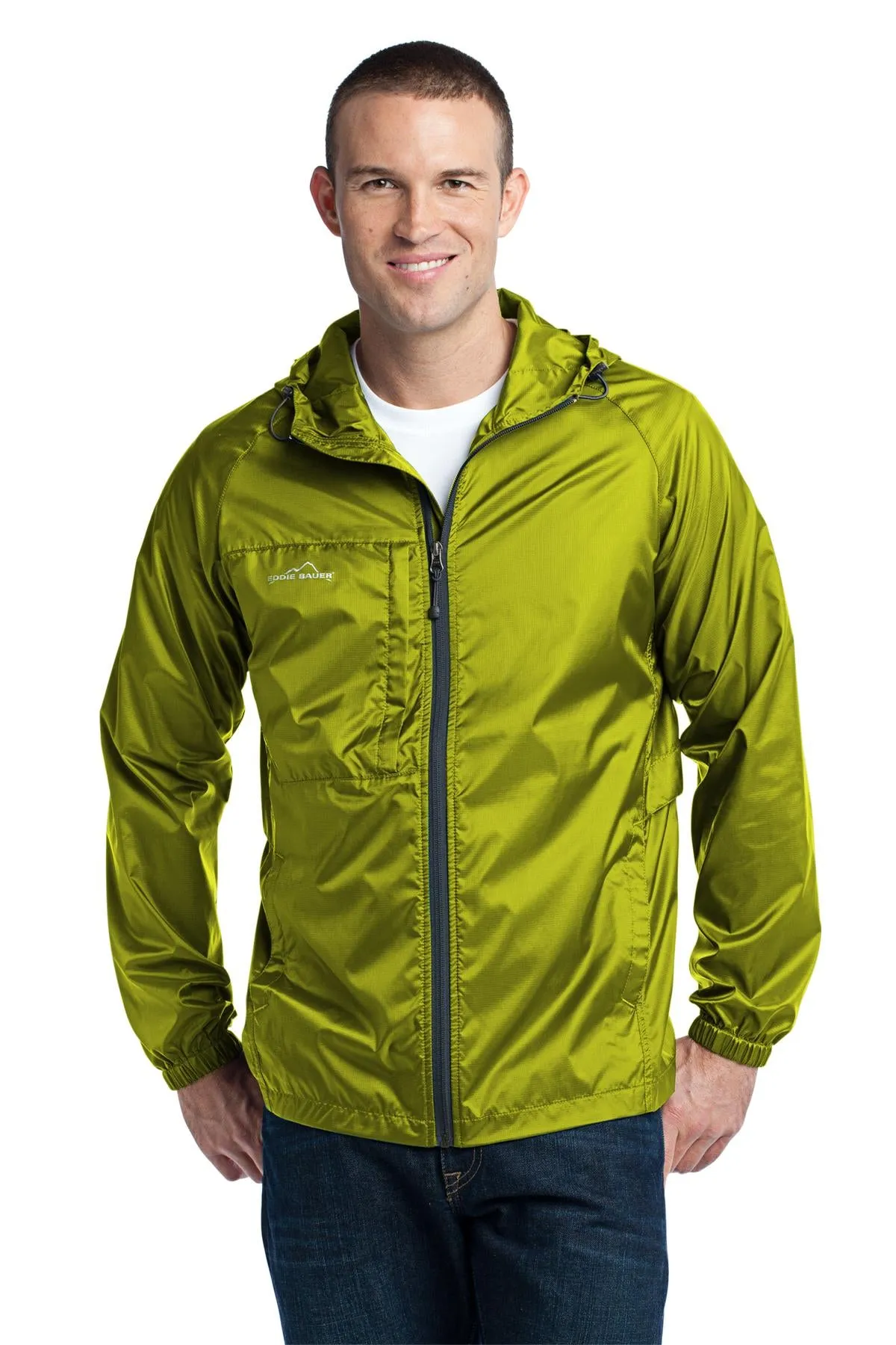 Eddie Bauer Men's Packable Wind Jacket. EB500