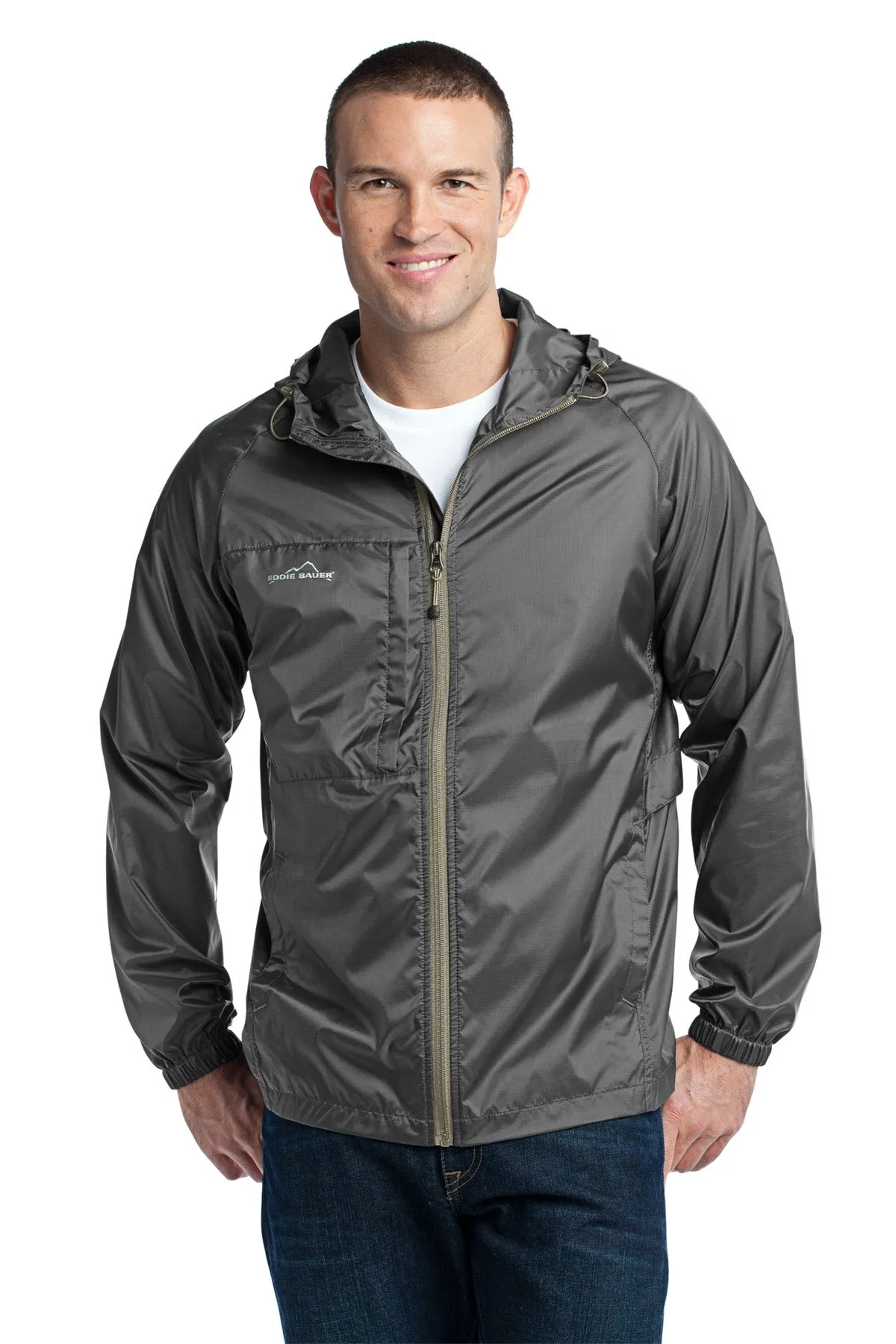 Eddie Bauer Men's Packable Wind Jacket. EB500