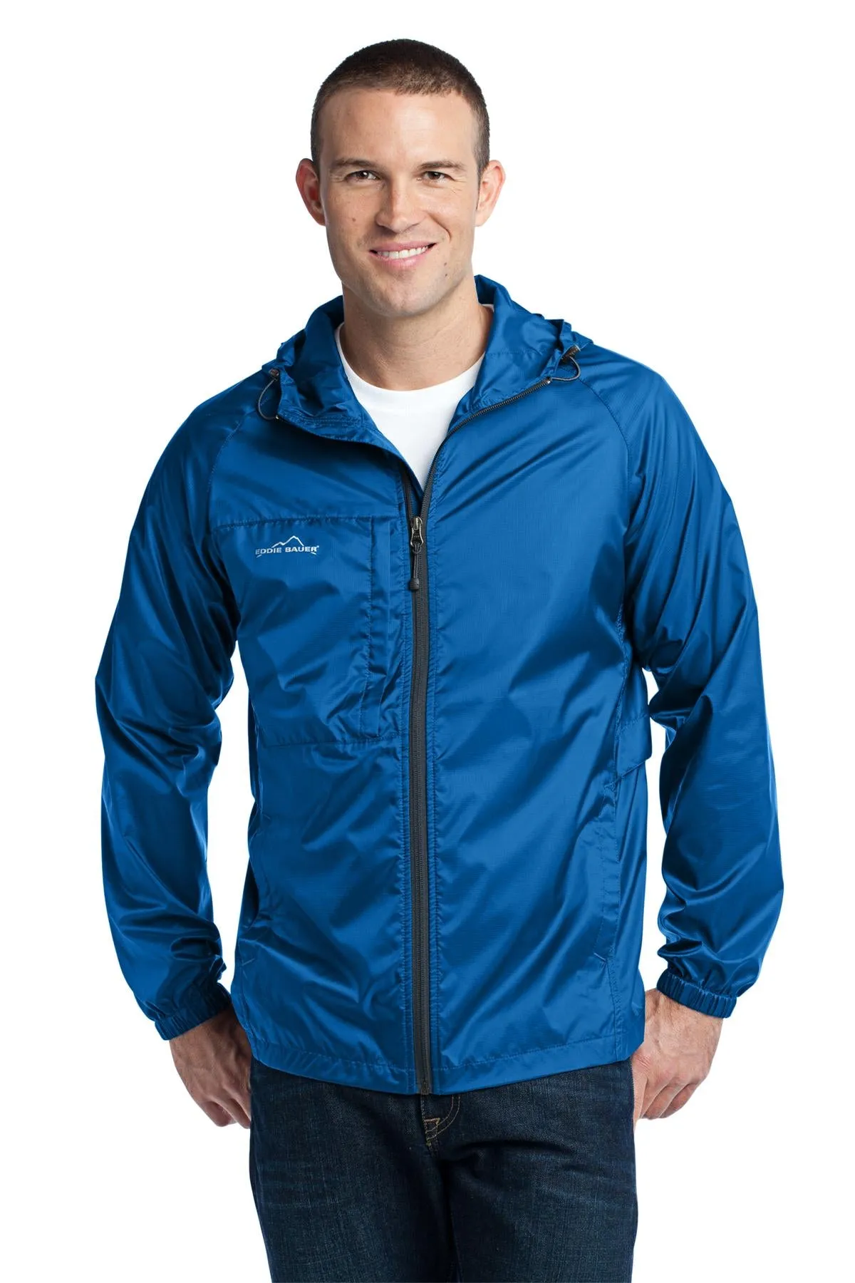 Eddie Bauer Men's Packable Wind Jacket. EB500