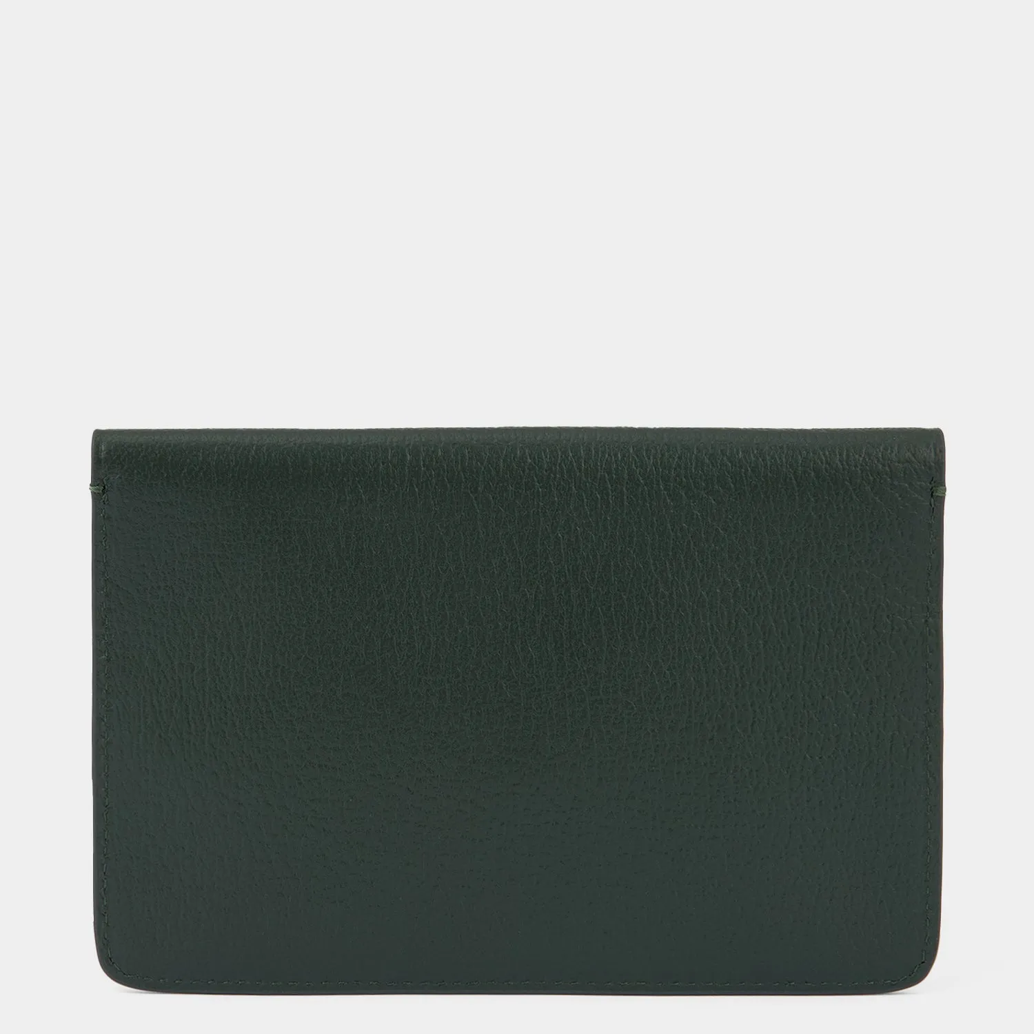 Envelope Passport Holder in Forest Green Capra