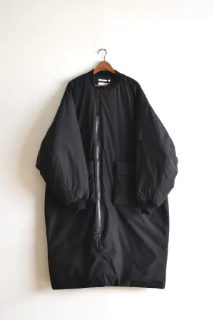 「F/CE.」recycle down MA-1 long coat -black-