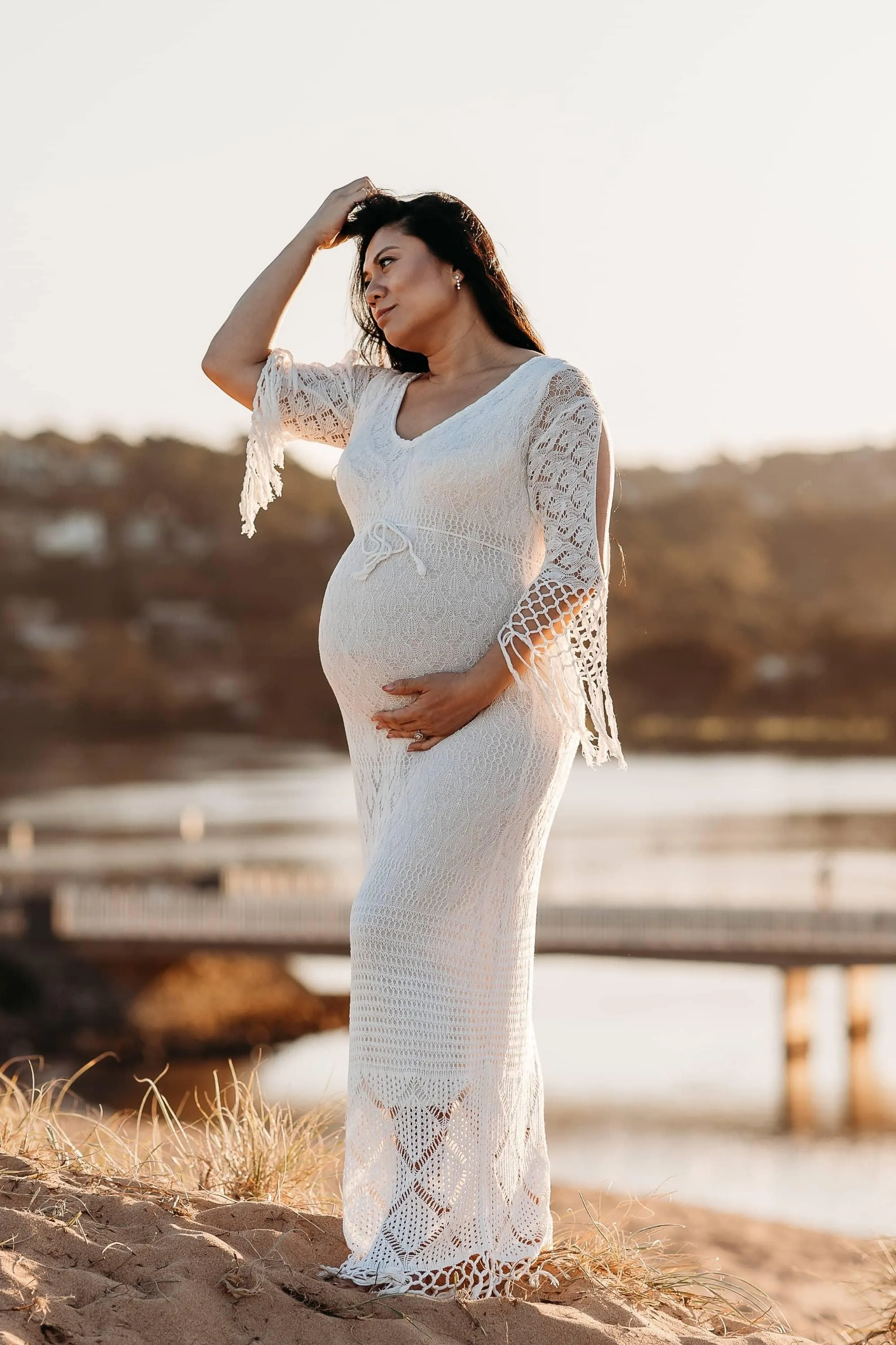 Fillyboo Brooke Crochet Maxi Dress