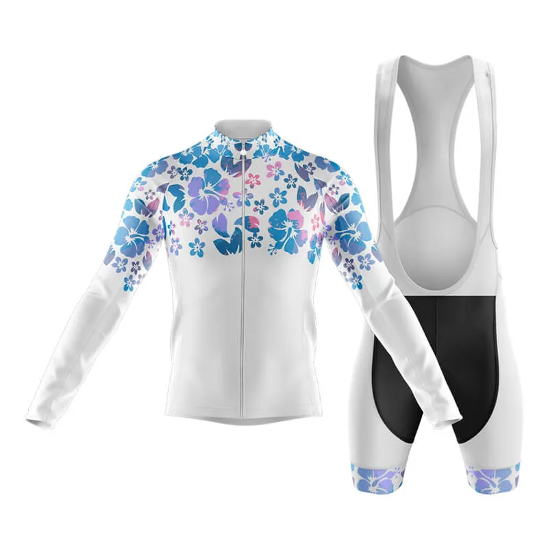 Floral Neck Hibiscus Club Cycling Kit