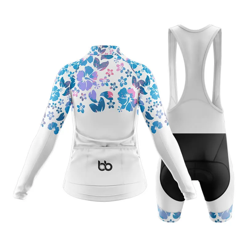 Floral Neck Hibiscus Club Cycling Kit