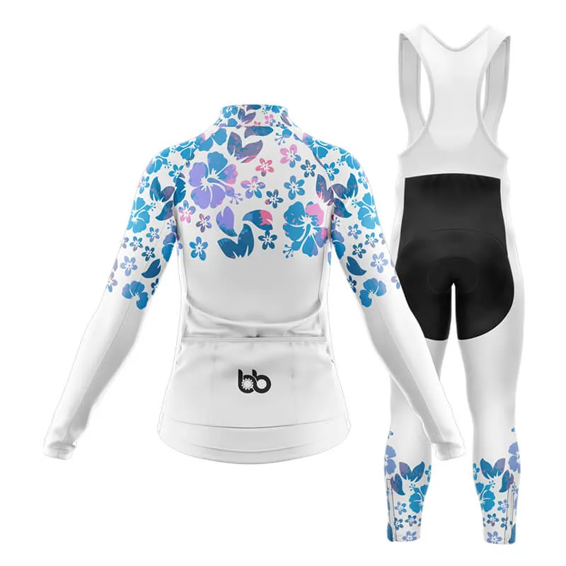 Floral Neck Hibiscus Club Cycling Kit