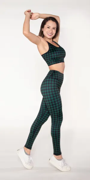 Forest Plaid - Legging