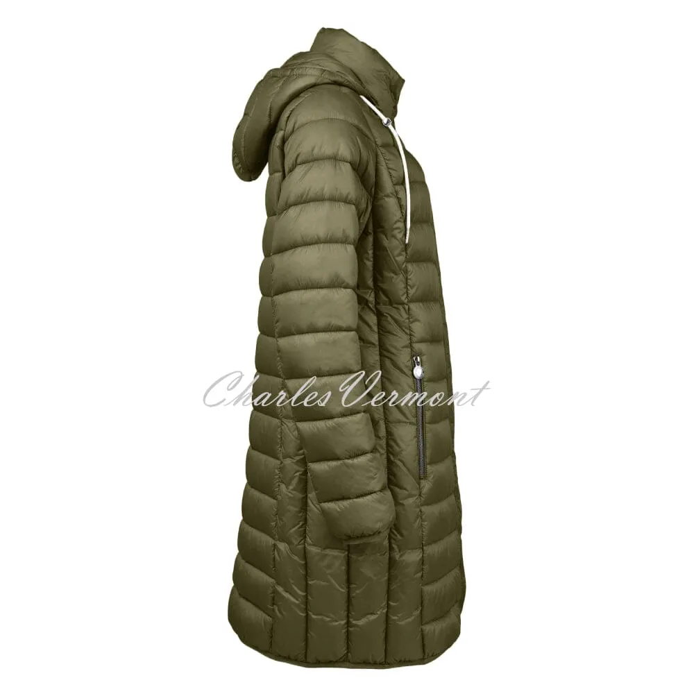 Frandsen Longline Padded Coat - Style 103-588-88 (Olive)