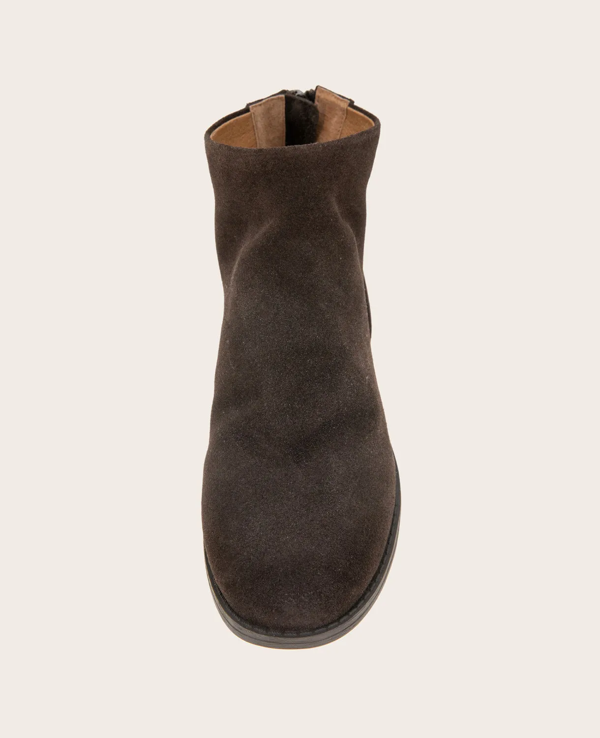 GENTLE SOULS - Emma Suede Zip Bootie