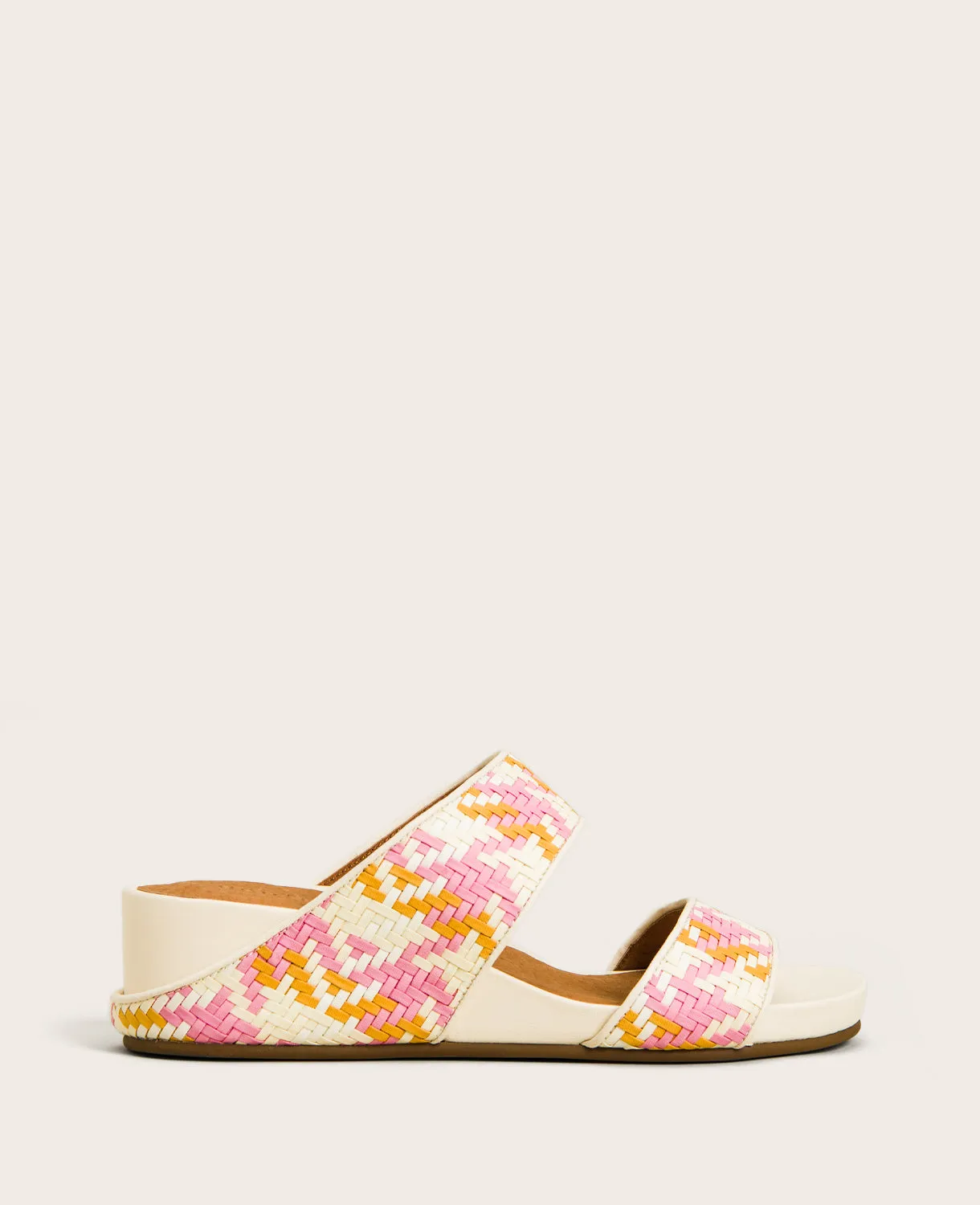 GENTLE SOULS - Gisele Two Strap Wedge Sandal