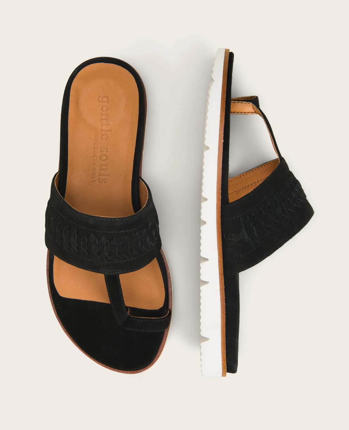 GENTLE SOULS - Lavern Lite Thong Braided Sandal