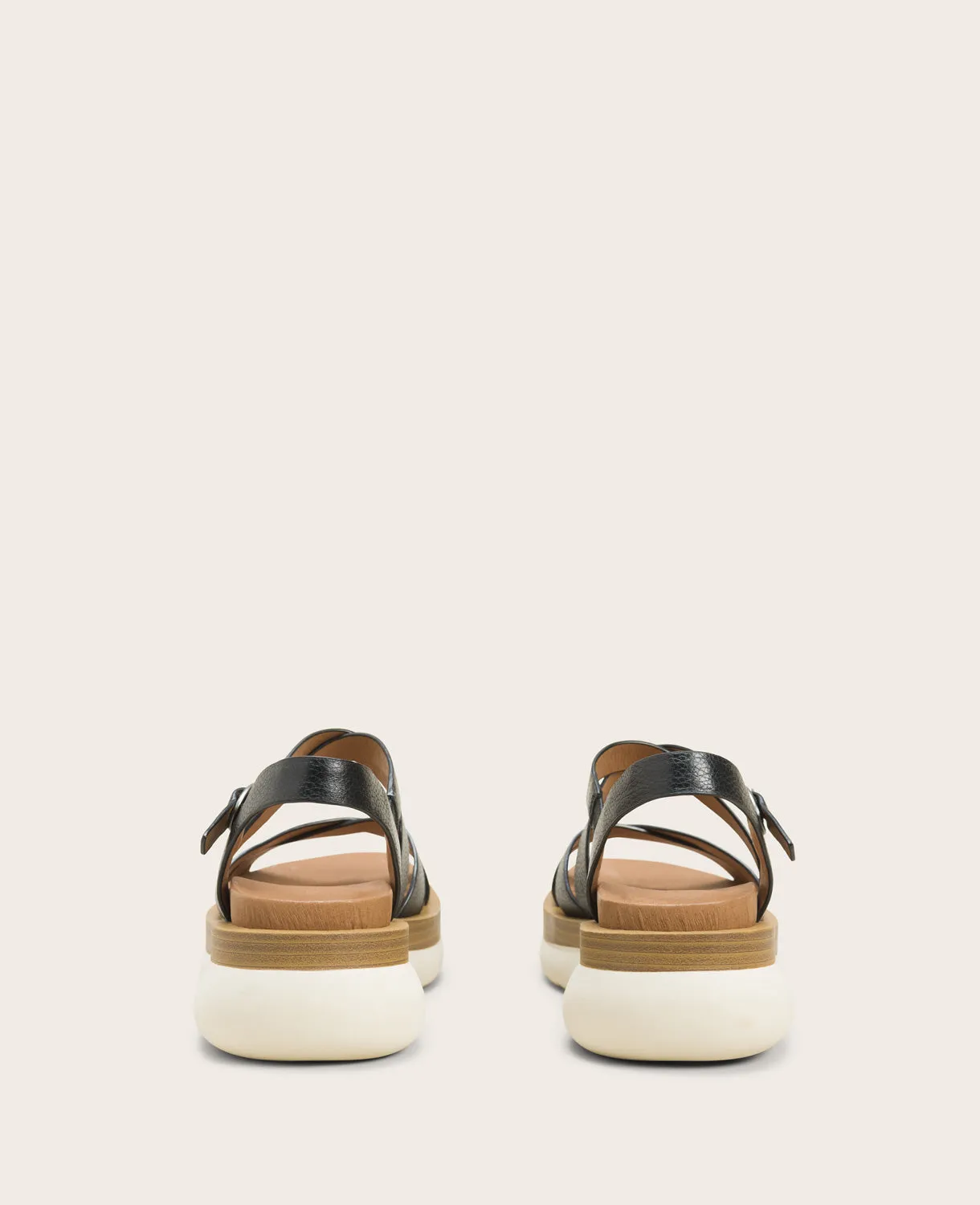 GENTLE SOULS - Reebha Leather Platform Sandal